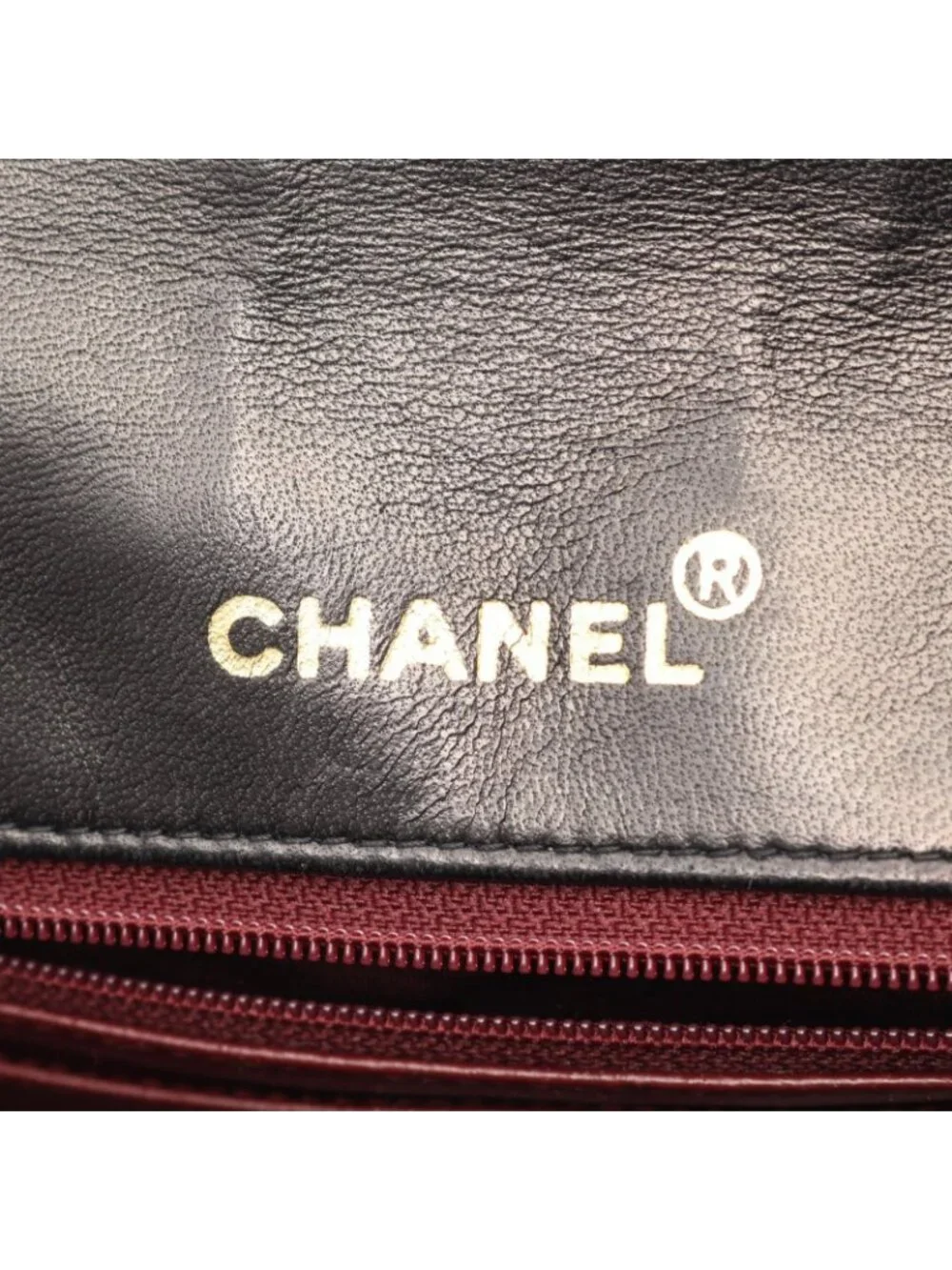 Chanel Shoulder Bag Quilted Single Flap Black Lambskin Chain